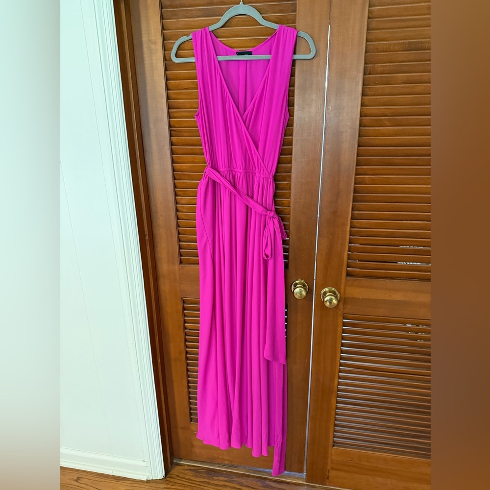 Vici Fuchsia Sleeveless Maxi Dress